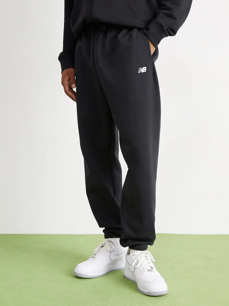 SPORT ESSENTIAL JOGGER Pantaloni sportivi da uomo in felpa - nero