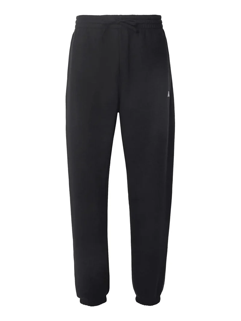 SPORT ESSENTIAL JOGGER Pantaloni sportivi da uomo in felpa - nero