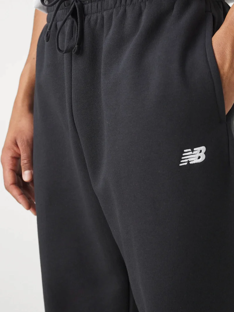 SPORT ESSENTIAL JOGGER Pantaloni sportivi da uomo in felpa - nero