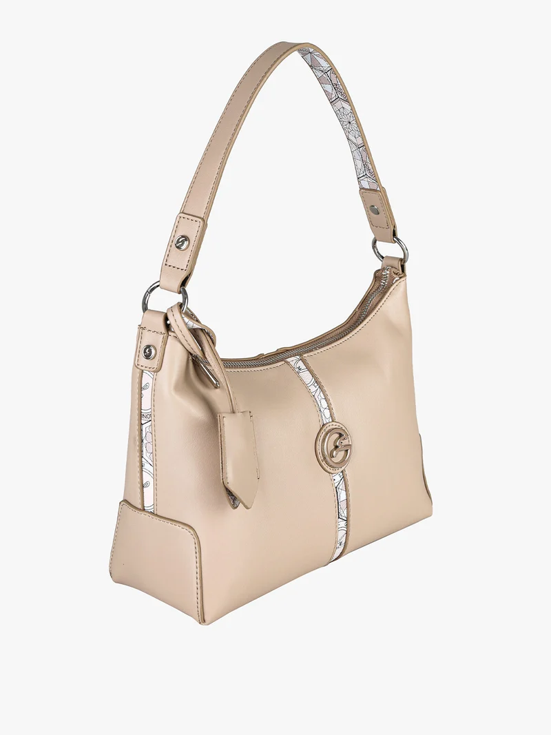 Borsetta donna in ecopelle - beige