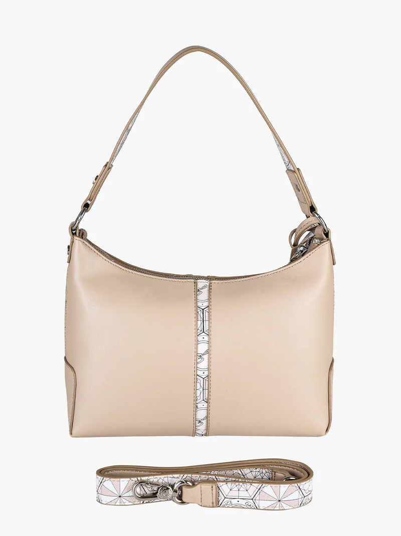 Borsetta donna in ecopelle - beige