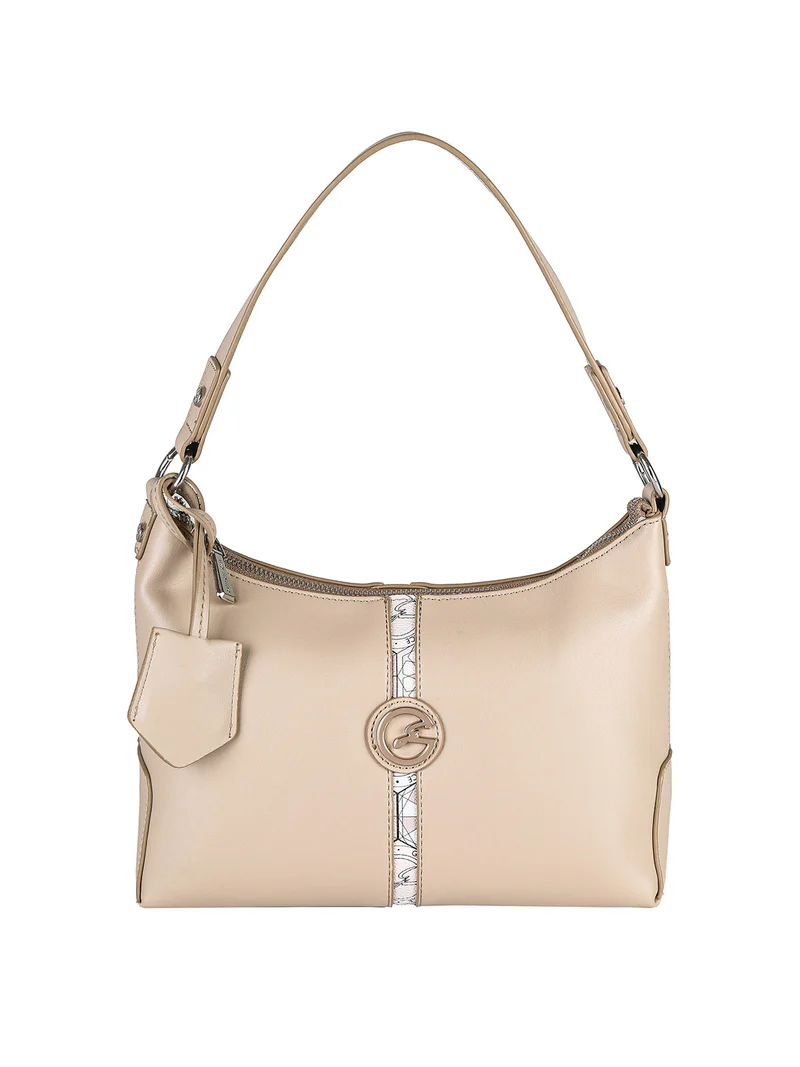 Borsetta donna in ecopelle - beige