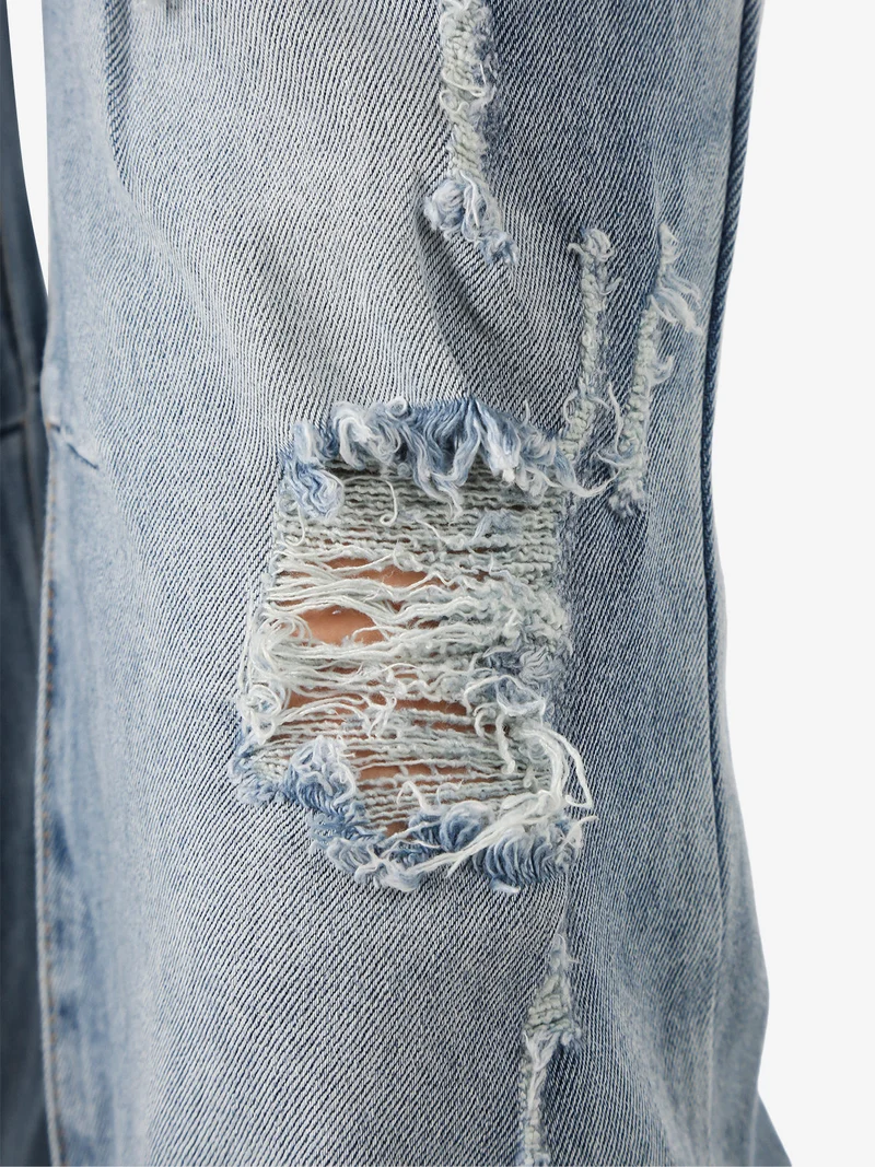 Jeans balloon da donna con strappi - jeans