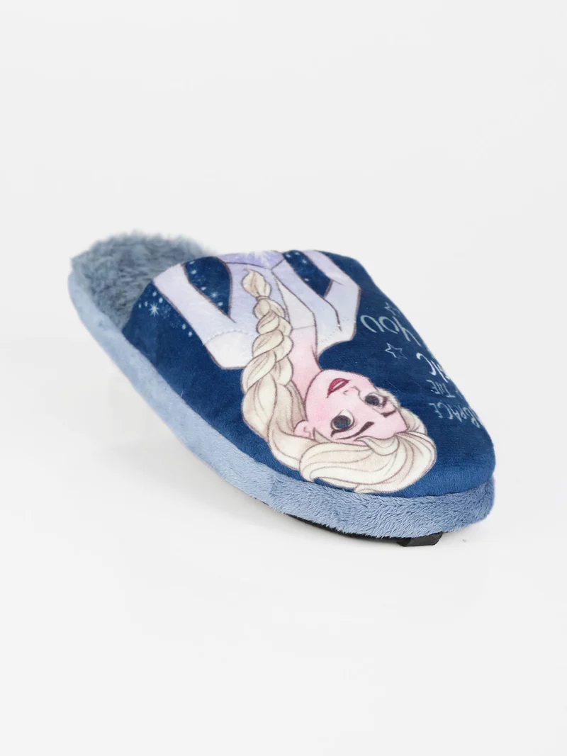 Pantofole da bambina di Frozen - azzurro