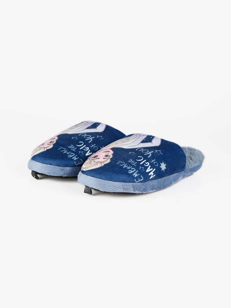 Pantofole da bambina di Frozen - azzurro