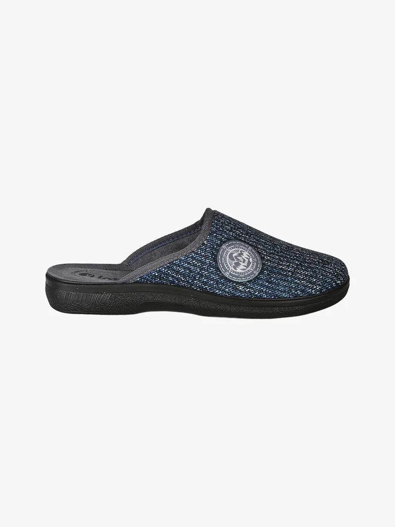 Pantofole da uomo invernali scamosciate - grigio scuro