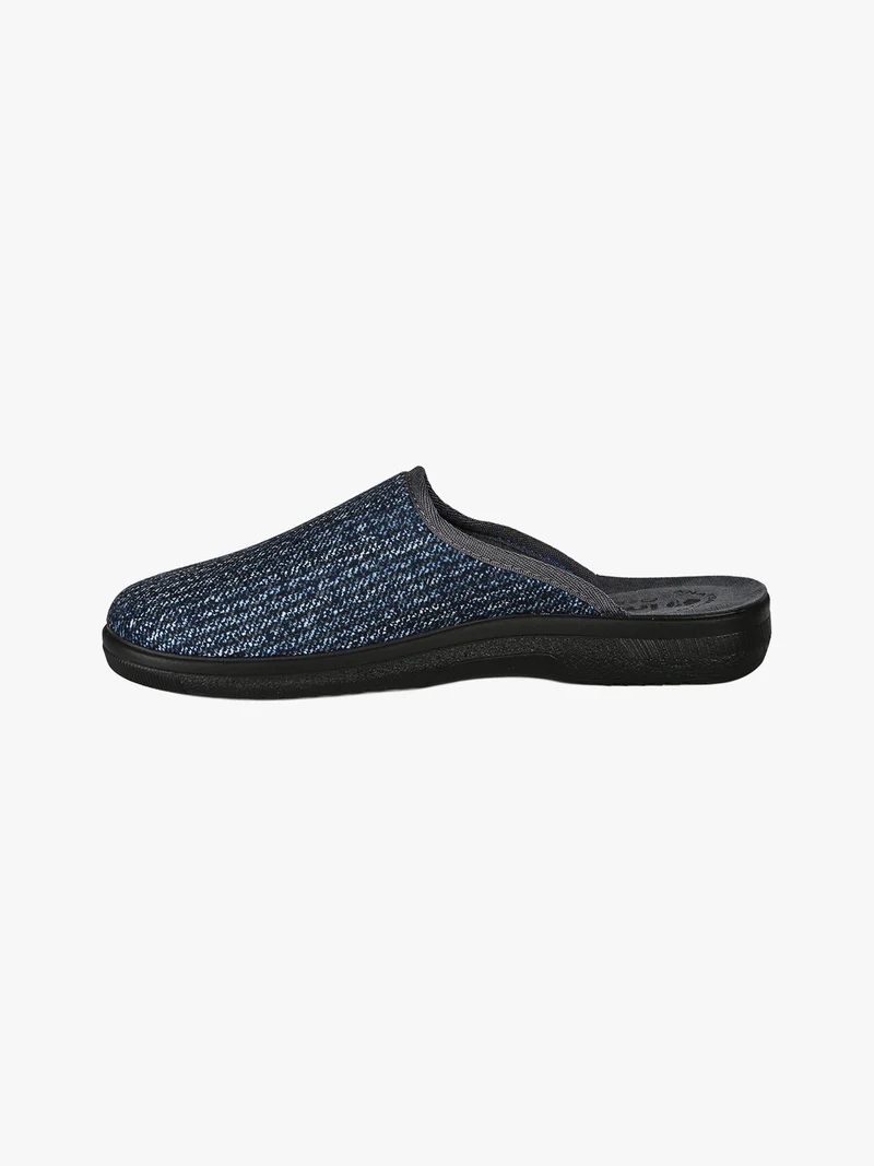 Pantofole da uomo invernali scamosciate - grigio scuro
