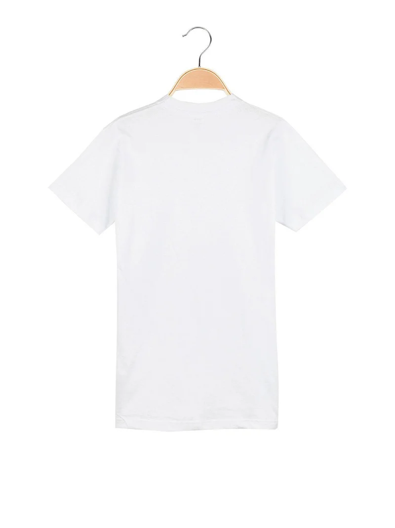 T-shirt intima da bambino in caldo cotone - bianco