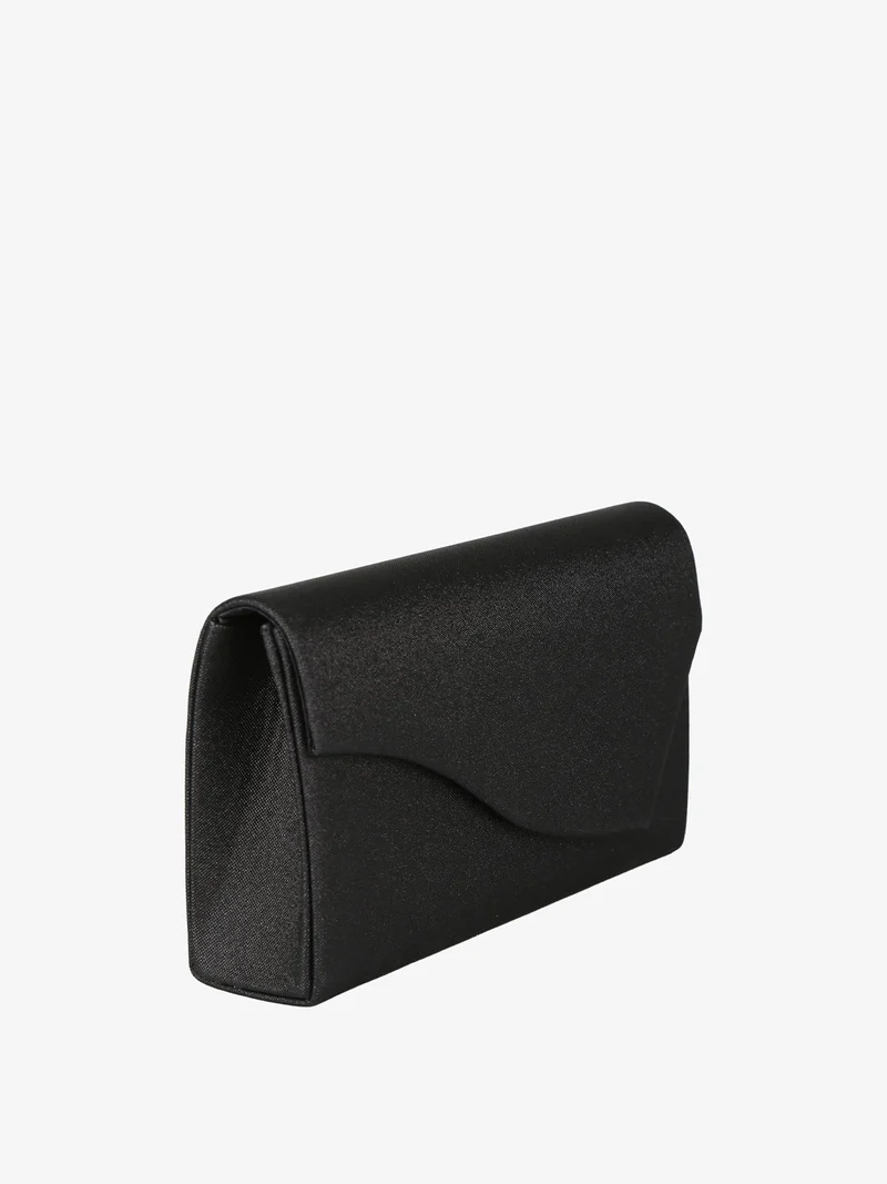 Pochette donna elegante brillantinata - nero