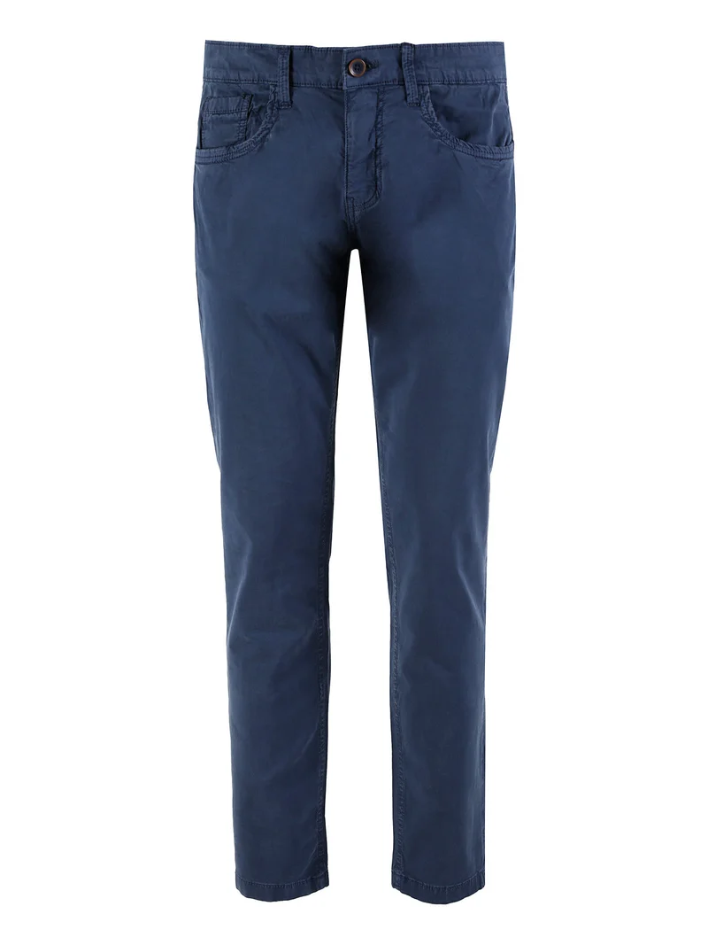 Pantaloni da uomo in cotone - blu