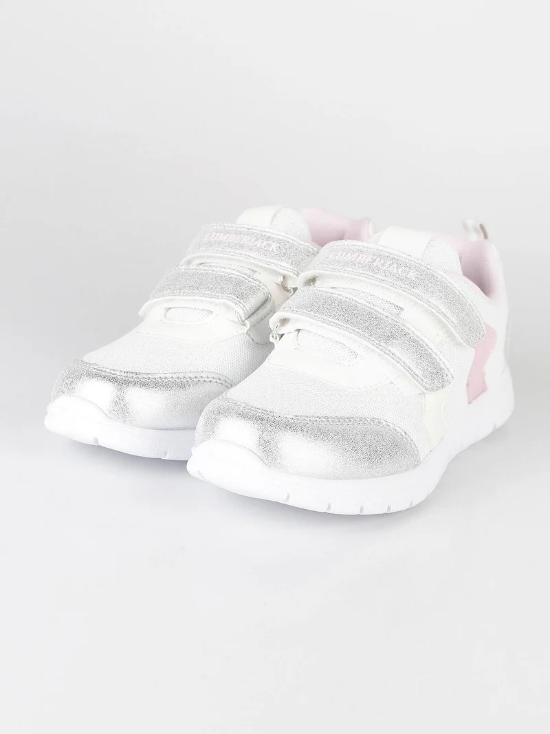 CRASH Scarpe bambina con strappi - bianco
