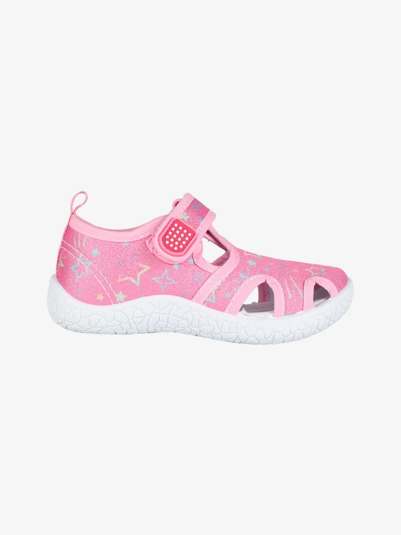 Sandali chiusi da bambina in tessuto - rosa