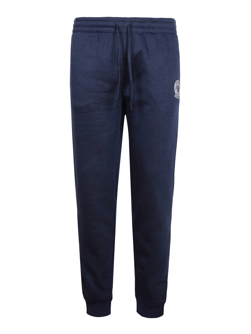 Pantaloni felpati sportivi da uomo - blu