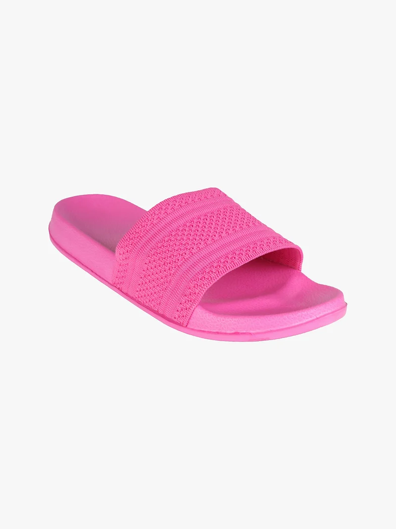 Ciabatte donna in gomma - fucsia