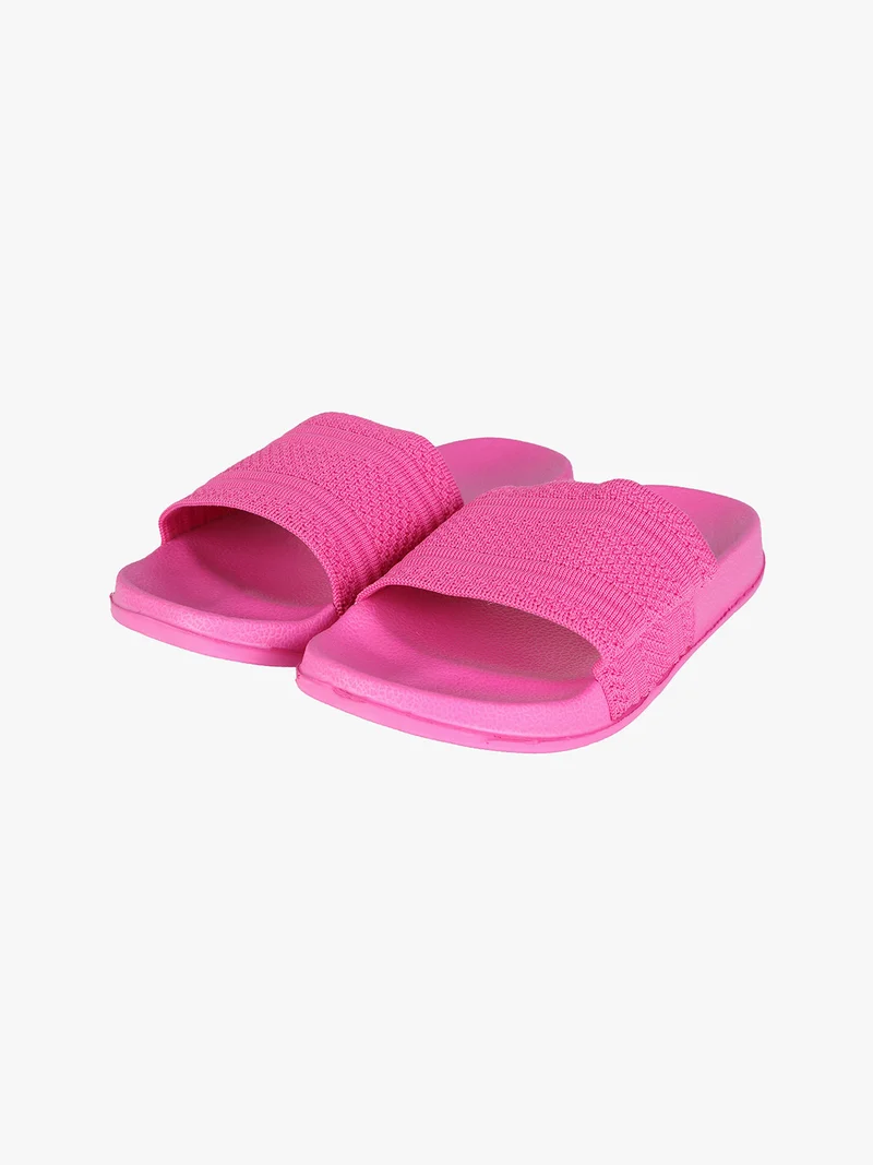 Ciabatte donna in gomma - fucsia