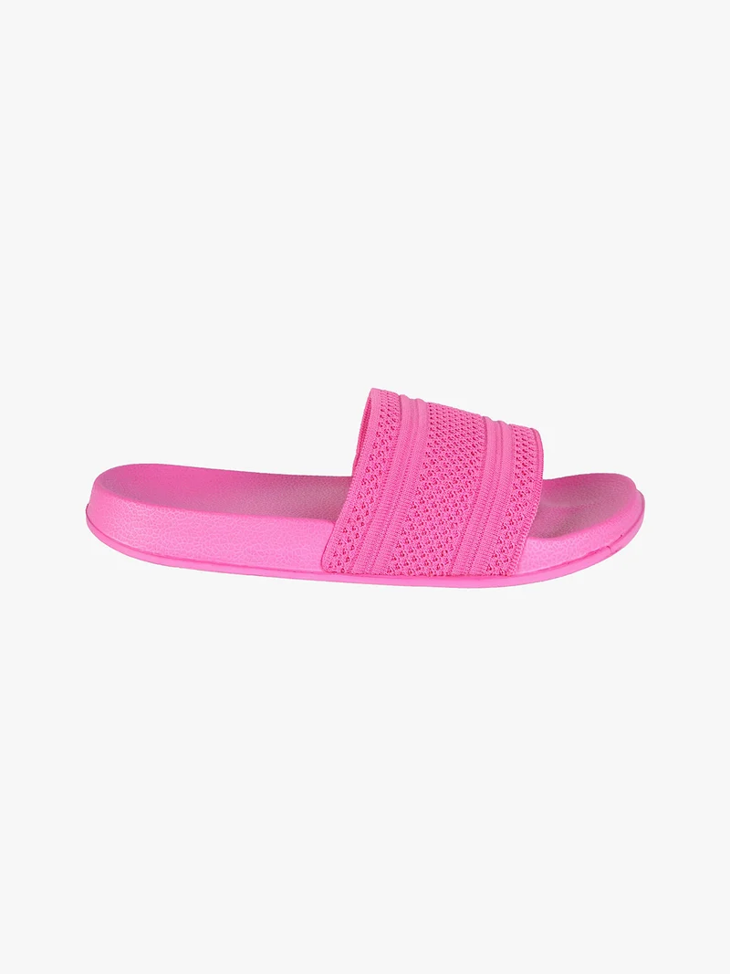 Ciabatte donna in gomma - fucsia