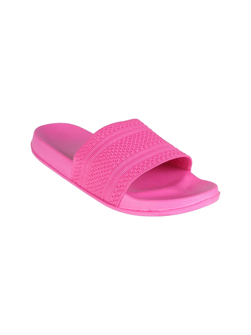 Ciabatte donna in gomma - fucsia