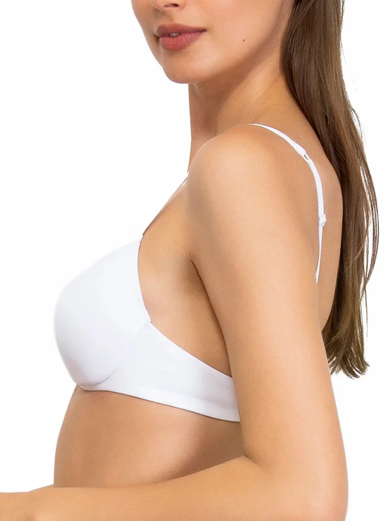 Reggiseno in microfibra con ferretto 1328 - bianco