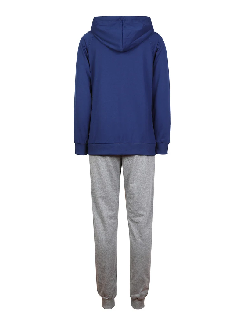 Completo sportivo donna 2 pezzi - blu
