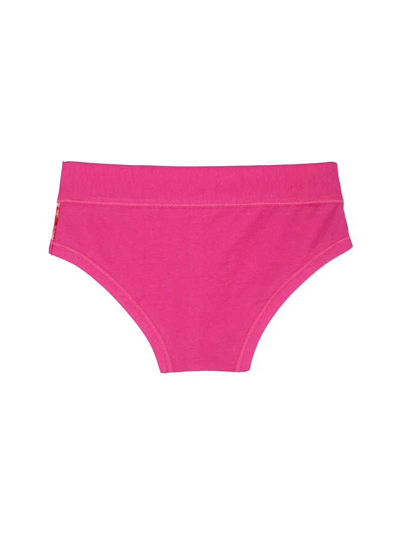 Slip da bambina in cotone - fucsia