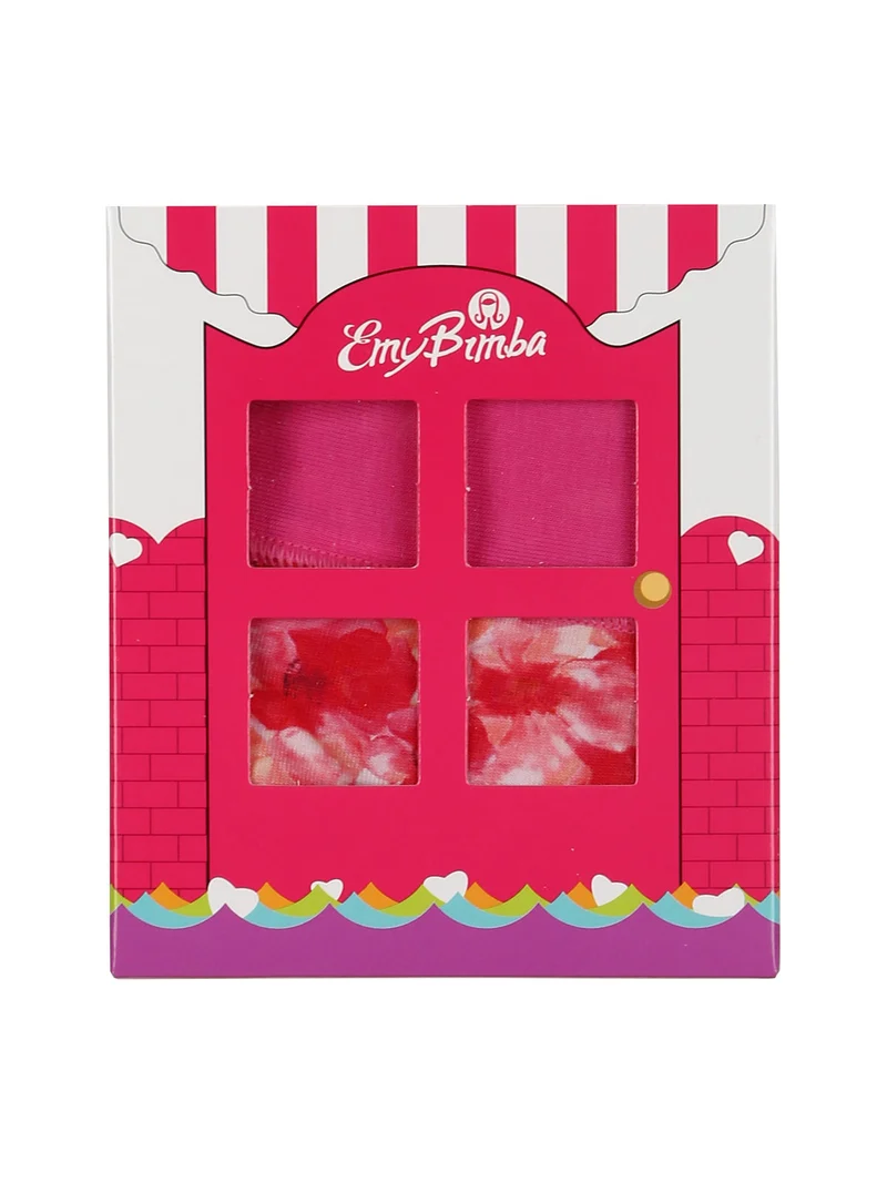 Slip da bambina in cotone - fucsia