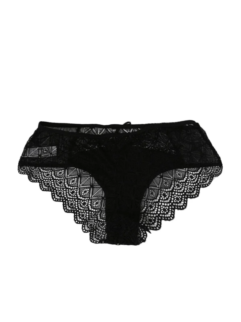 Coordinato intimo Top + culotte - nero