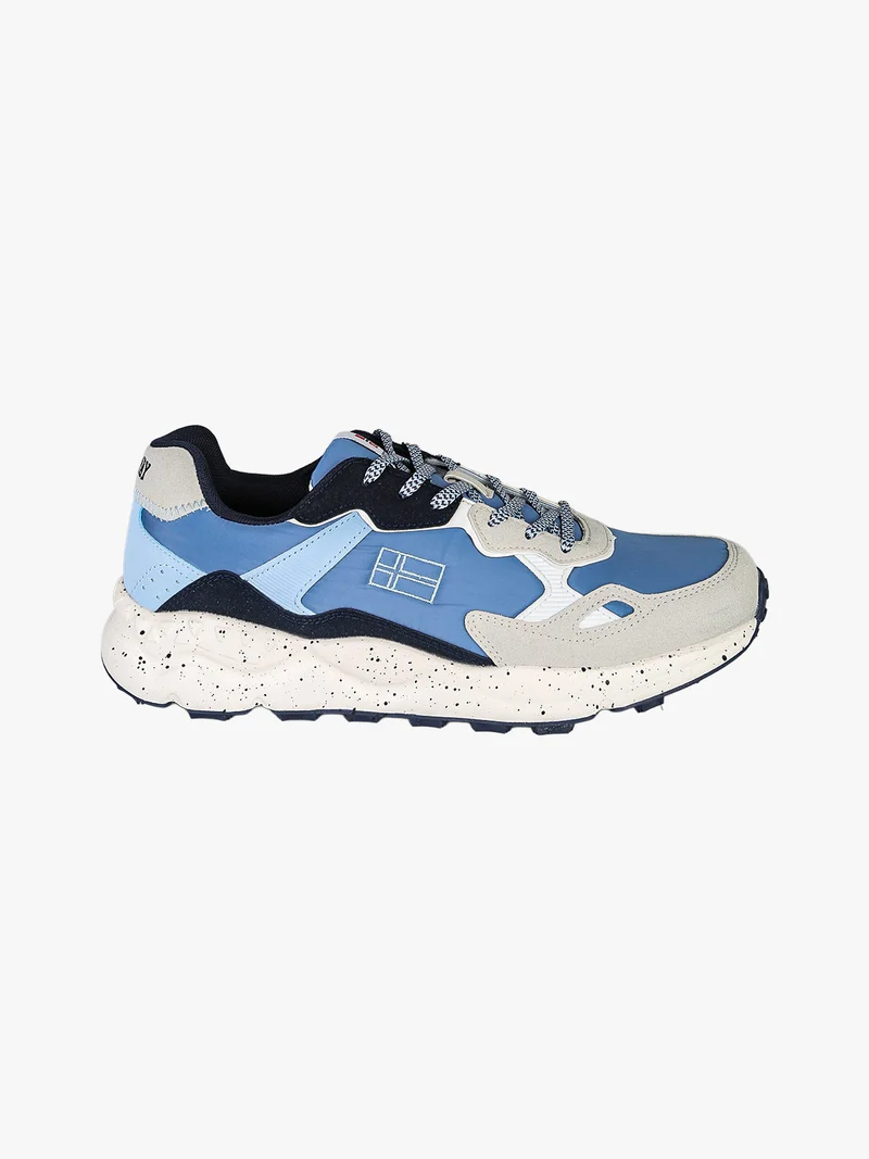 Sneakers stringate da uomo - blu