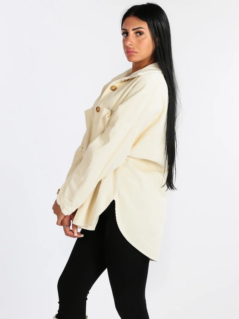Giacca donna vintage - panna