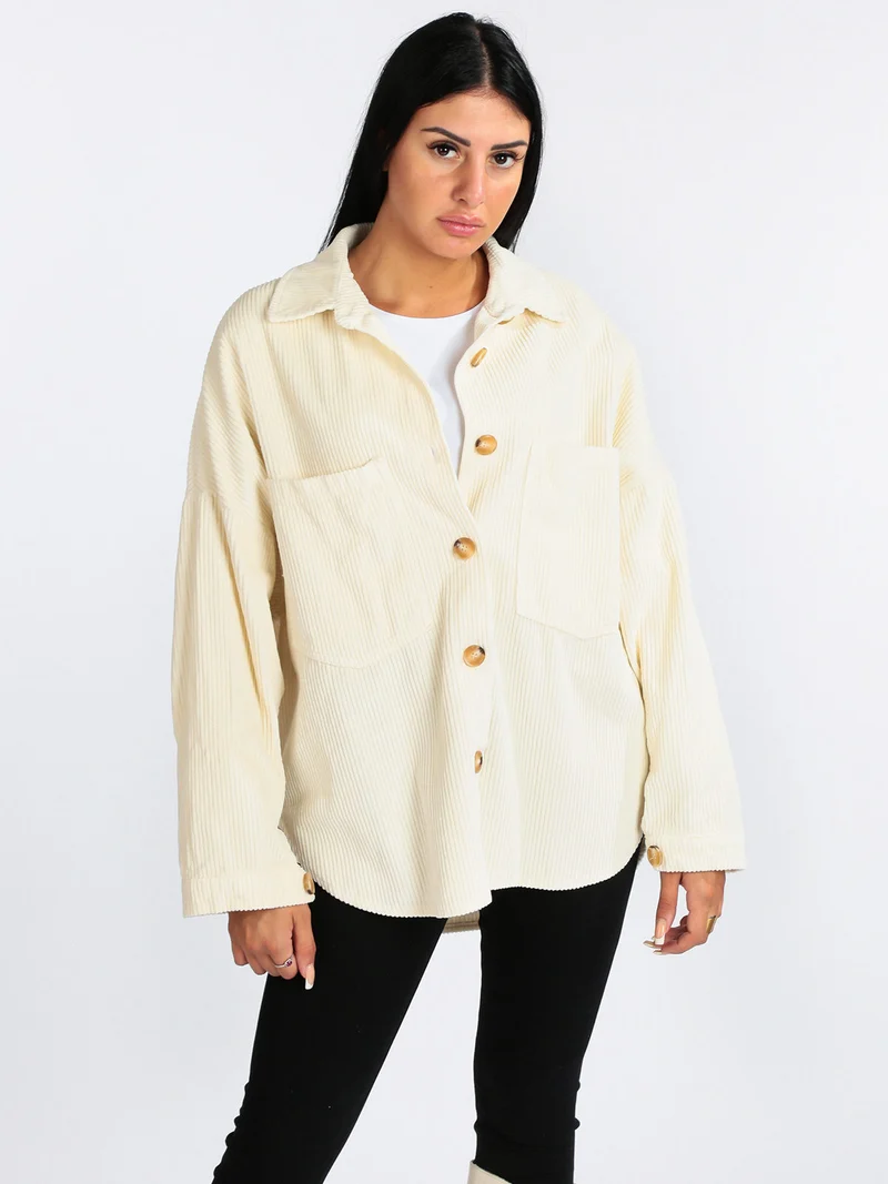 Giacca donna vintage - panna