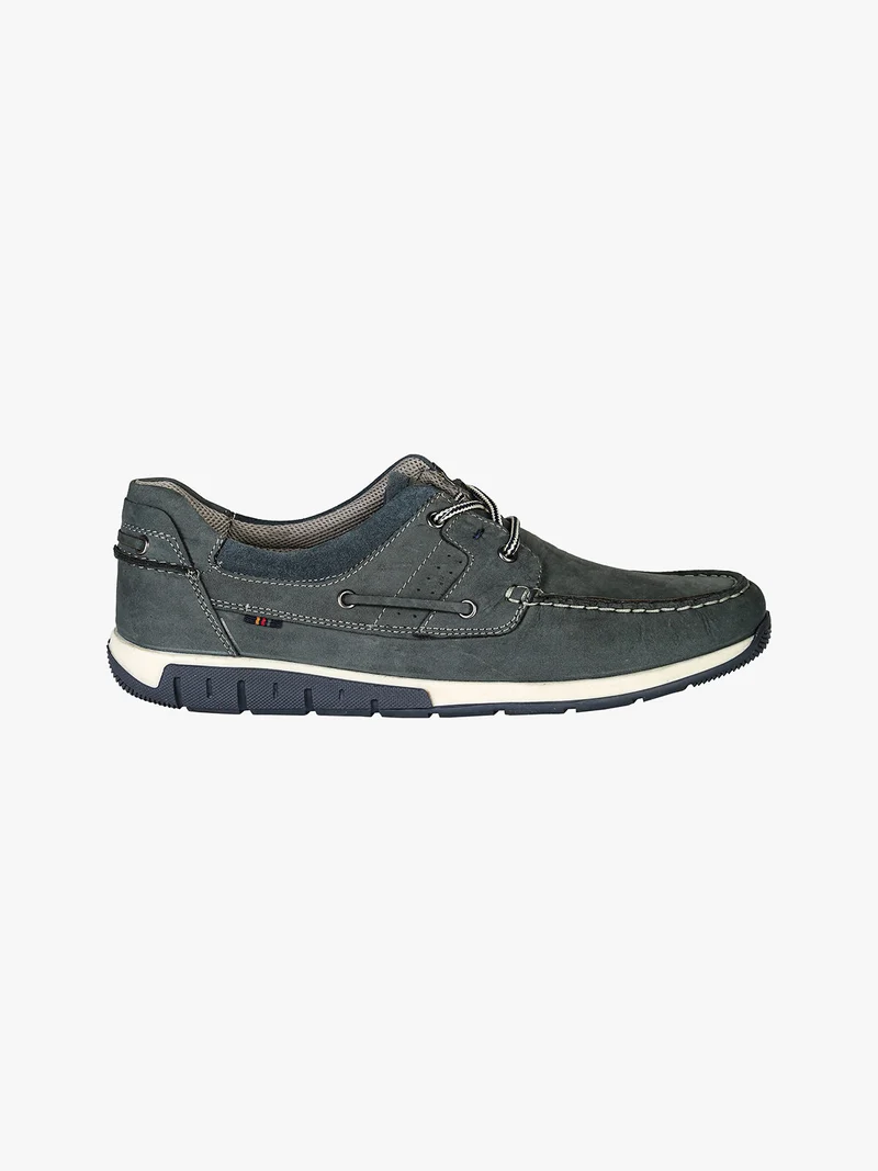 Mocassini stringati in pelle nubuck da uomo - avion
