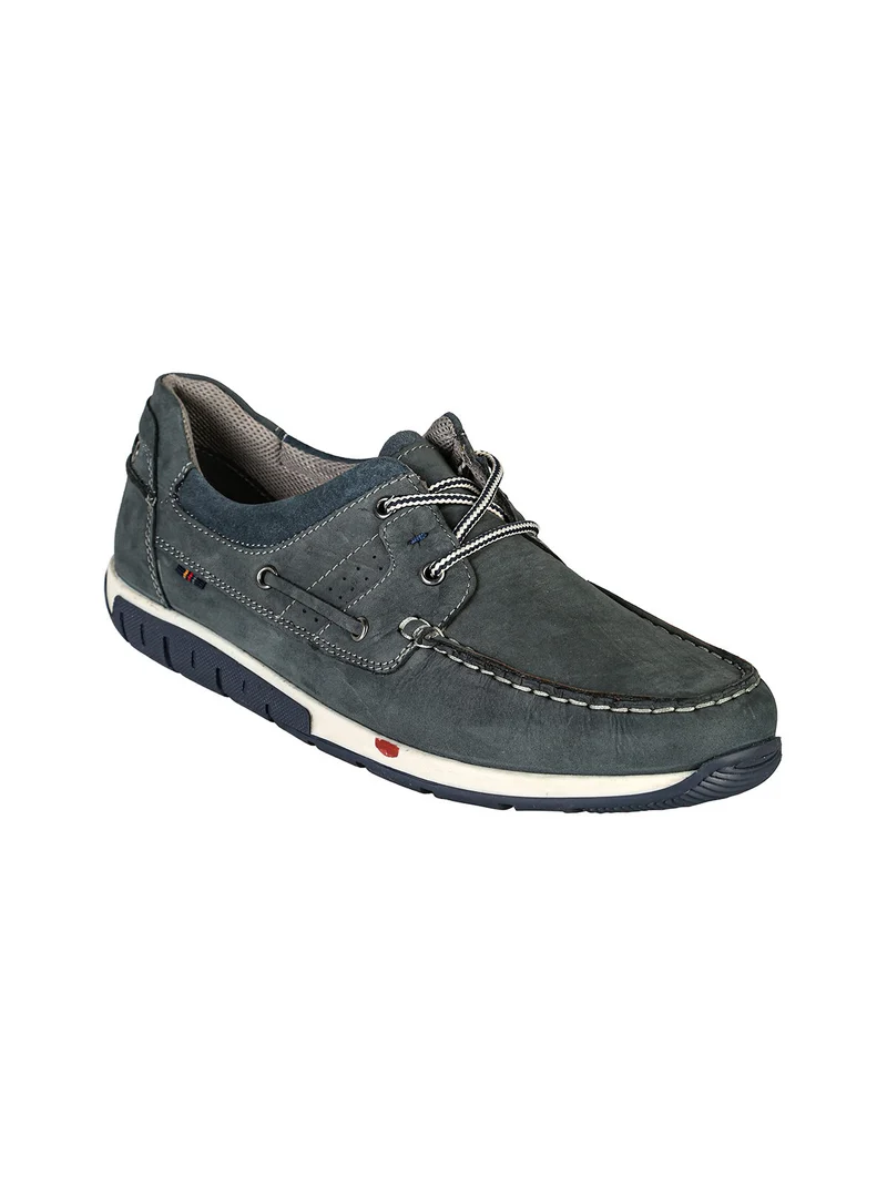 Mocassini stringati in pelle nubuck da uomo - avion