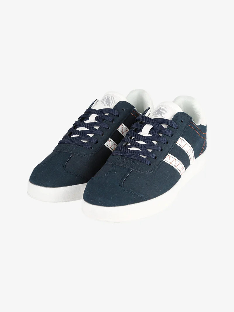 Sneakers basse da uomo - blu scuro
