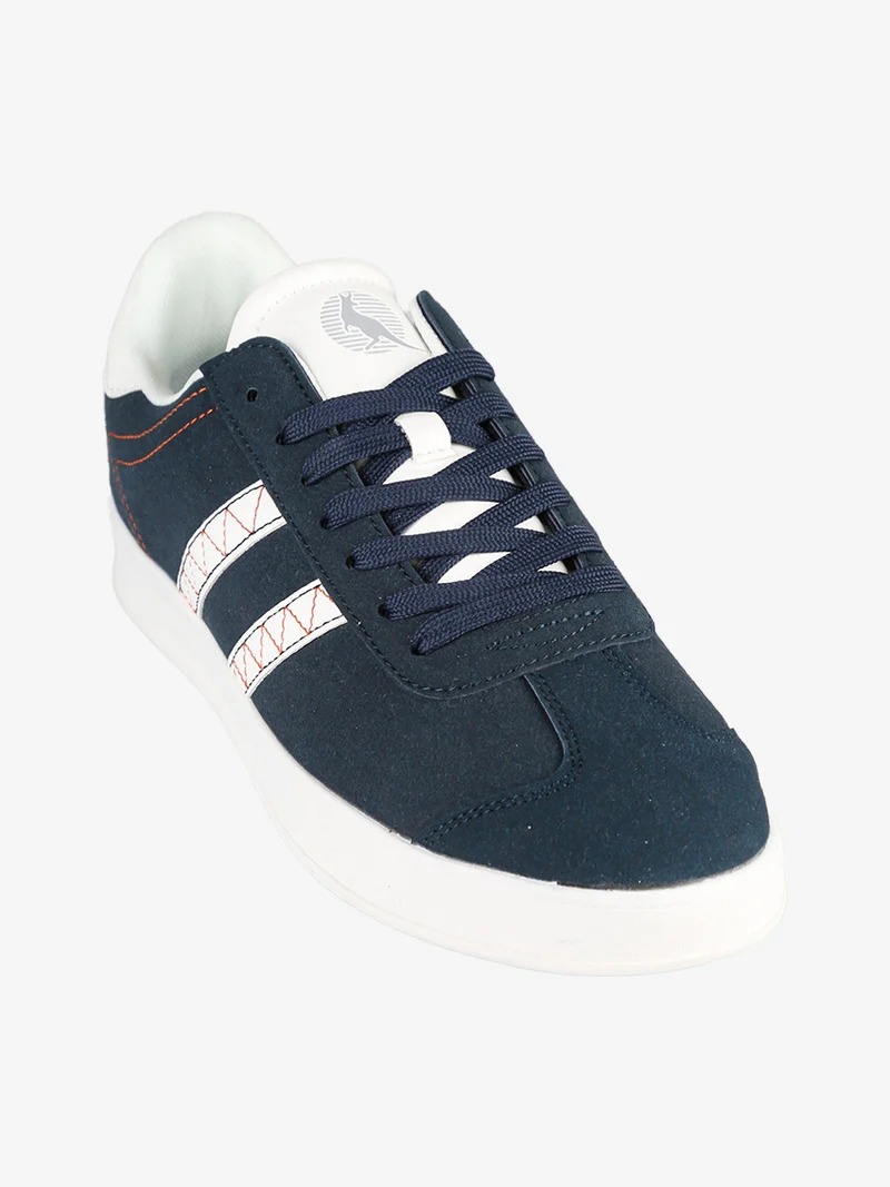 Sneakers basse da uomo - blu scuro