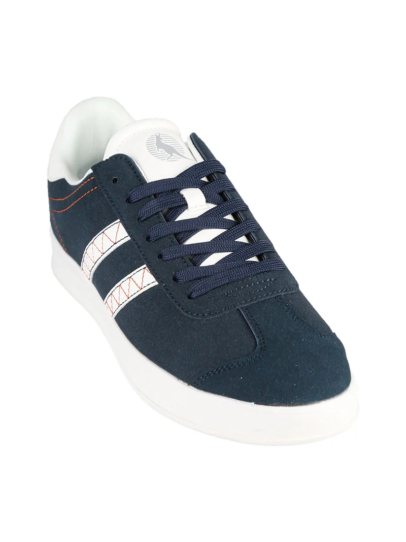 Sneakers basse da uomo - blu scuro