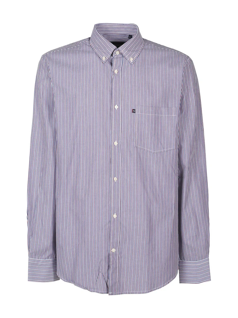 Camicia da uomo regular fit a fantasia - multicolore