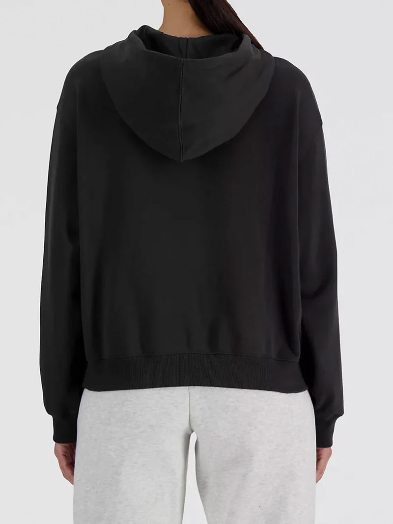 SPORT ESSENTIALS LOGO HOODIE Felpa donna con cappuccio - nero