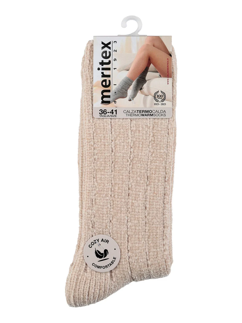 Calze donna termiche - beige