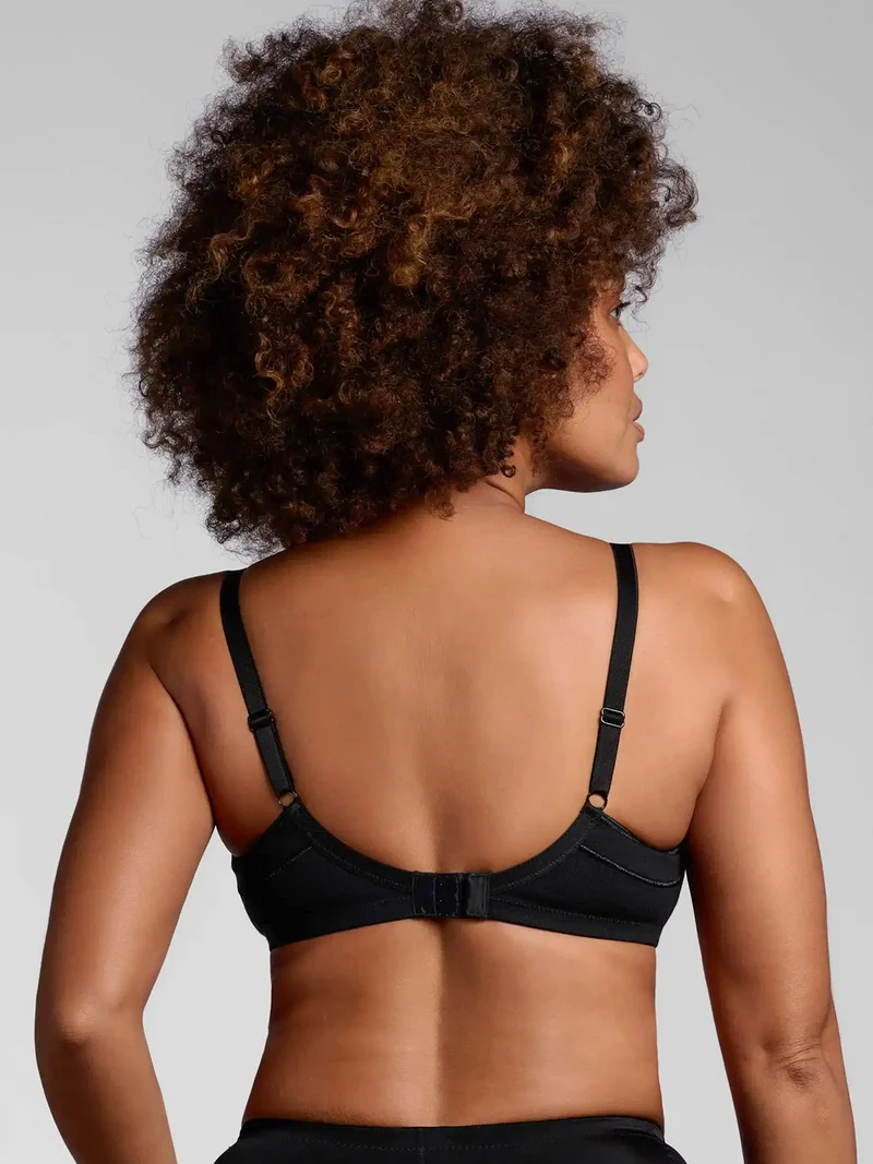 270 Reggiseno donna sfoderato senza ferretto coppa C - nero