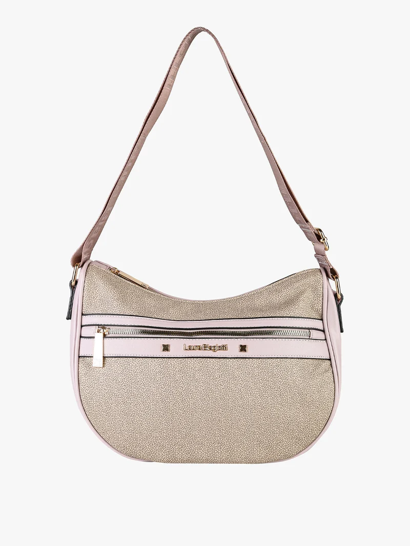 Borsa donna a tracolla - cipria
