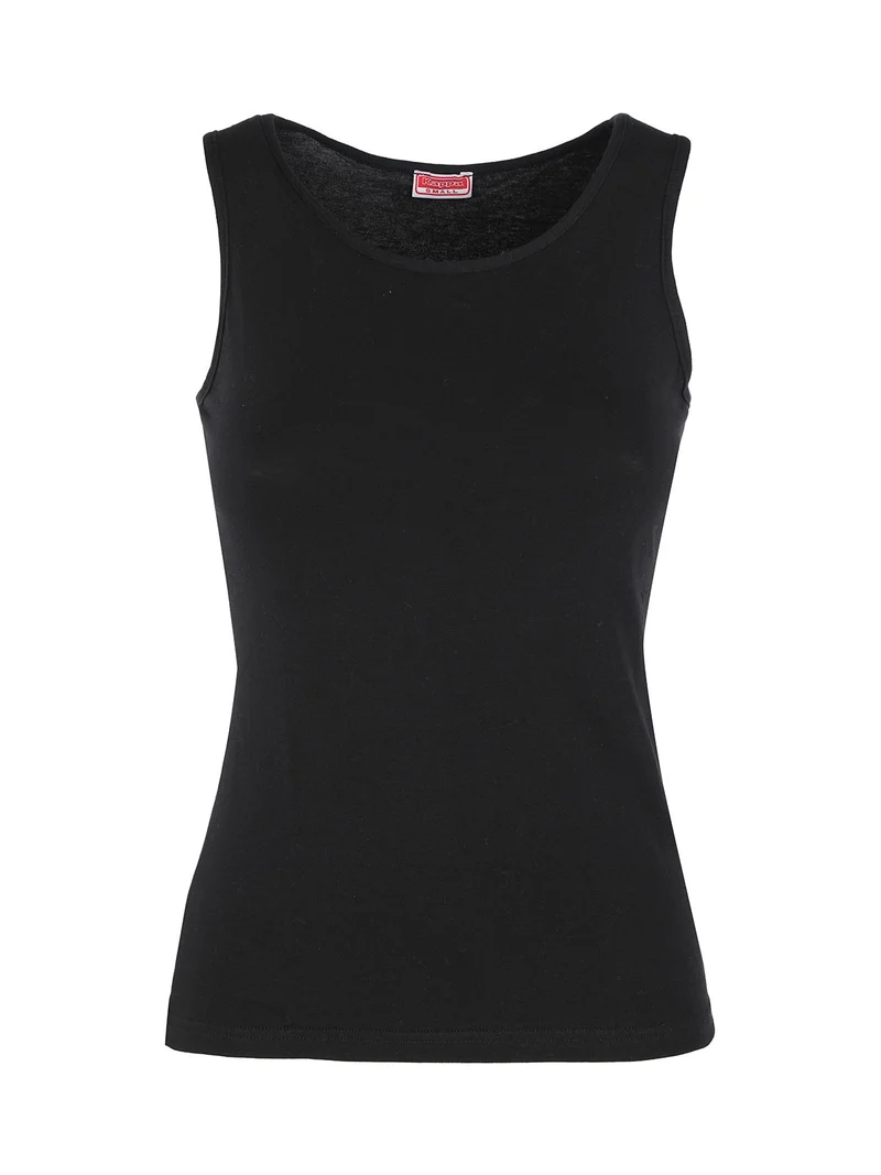 Canotta intima da donna in cotone - nero