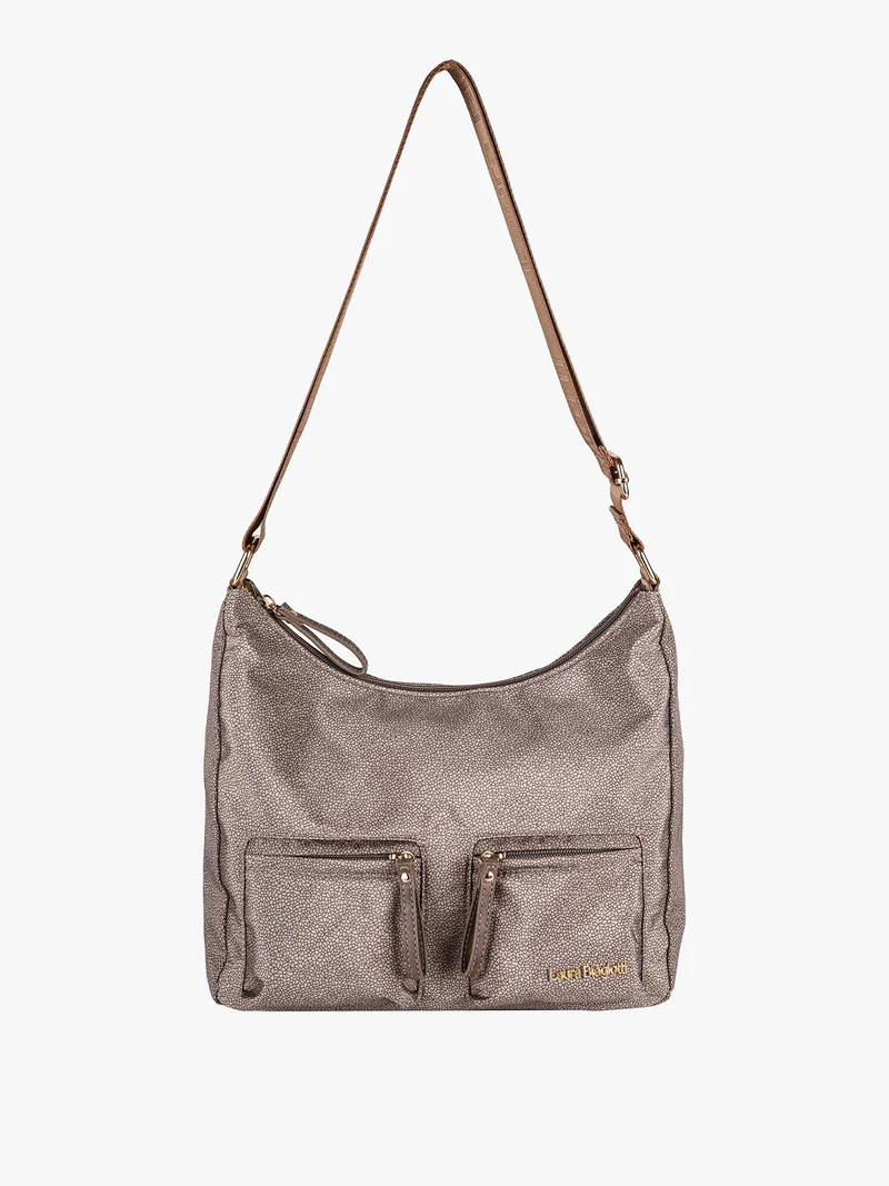 Borsa donna in nylon - fango