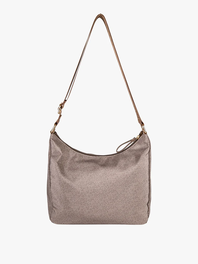 Borsa donna in nylon - fango