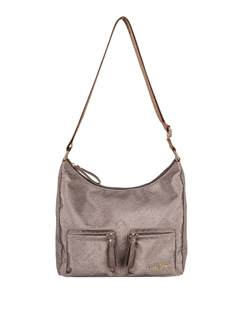 Borsa donna in nylon - fango