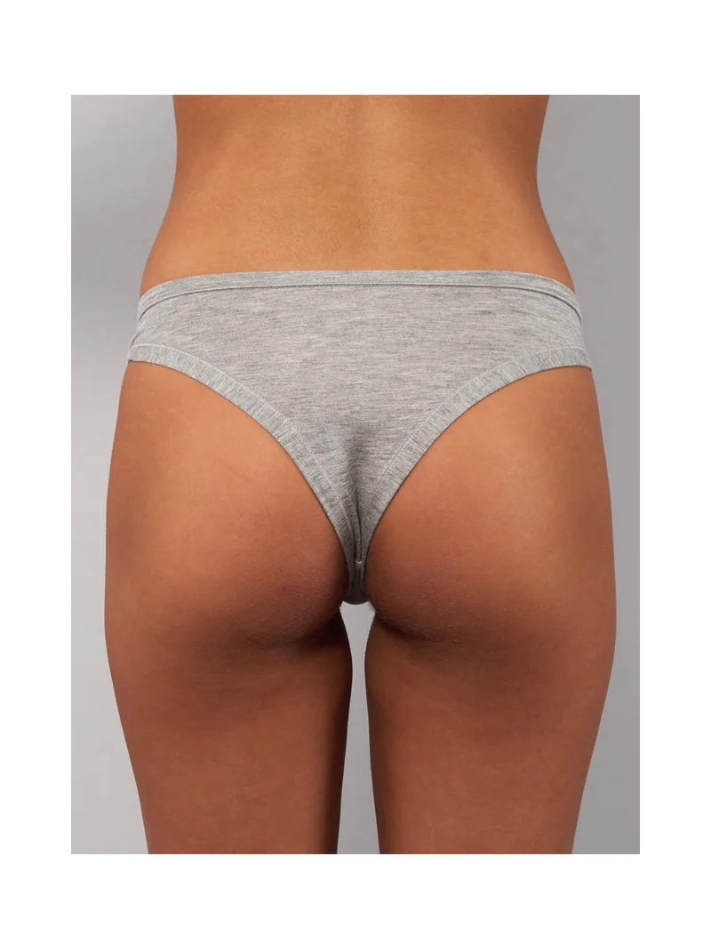 6007 Brasiliana donna in modal - grigio