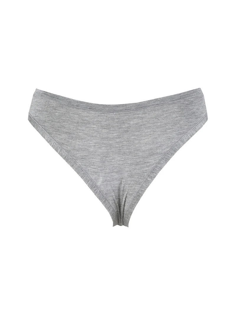 6007 Brasiliana donna in modal - grigio