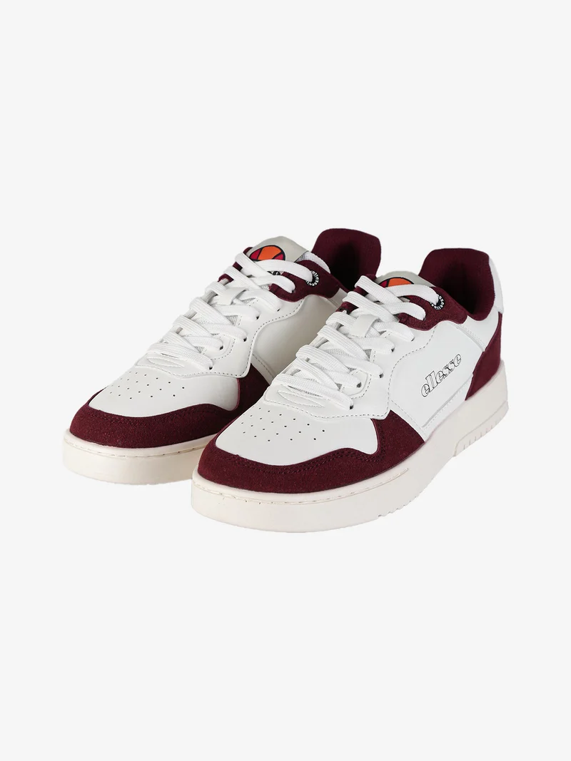 Sneakers basse da uomo bicolore - bianco