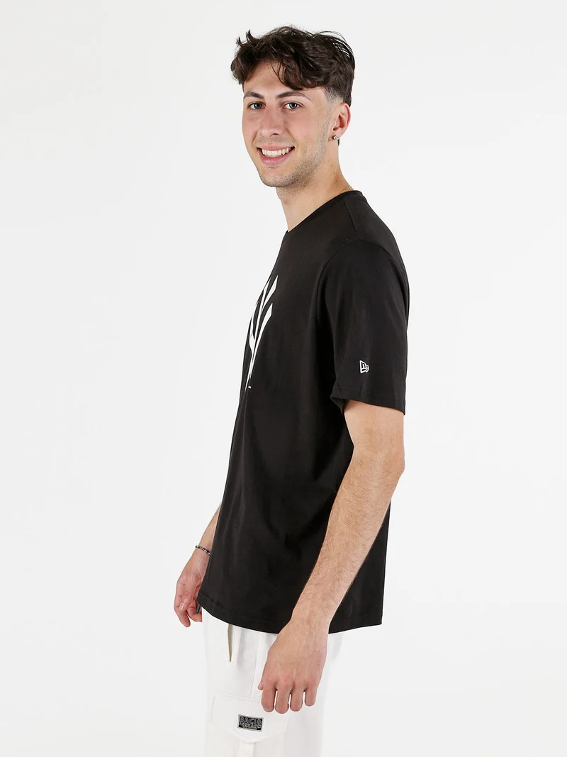 T-shirt uomo con logo - nero