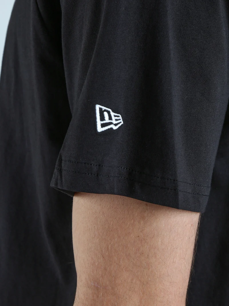 T-shirt uomo con logo - nero