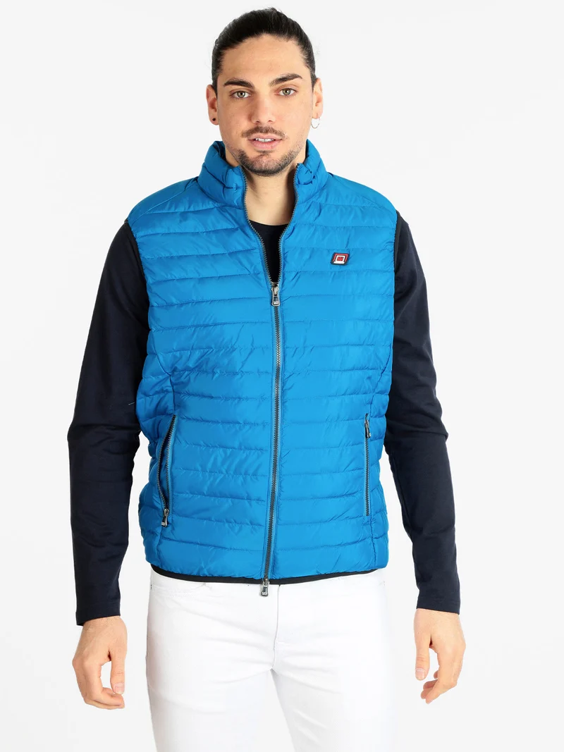 Gilet imbottito uomo - blu