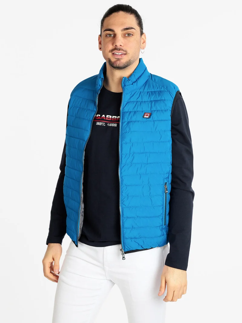 Gilet imbottito uomo - blu